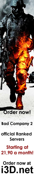i3D.net Official Server Provider for Battlefield Bad Company 2